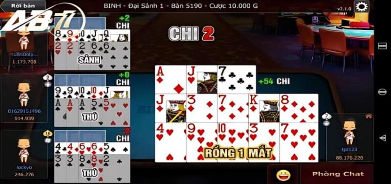 Chia sẻ cách chơi bài binh tại AB77 hay và dễ hiểu nhất cho tân binh